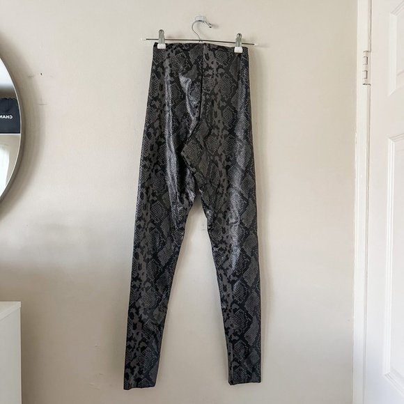 Commando Reptile Embossed Faux Leather Leggings Size Small - Picture 7 of 7